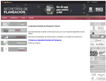 Tablet Screenshot of portales.sdp.gov.co